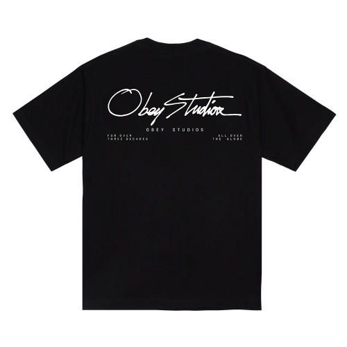 Obey Ανδρική κοντομάνικη μπλούζα Studios 3 Decades Tee